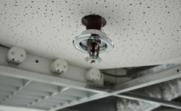 Installation of a fire sprinkler